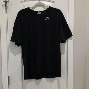 Gymshark Oversized Black T-Shirt (Men's)